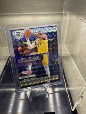 Panini 2024-25 Mosaic Give and Go Prizm #1 LeBron James Lakers Basketball