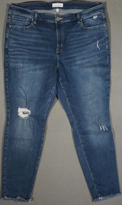 XE09402 VERY COOL *****LANE BRYANT***** BOOT CUT LEG FIT WOMENS BLUE JEANS sz22