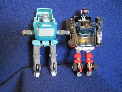 Vintage 1986 Hasbro Takara Transformer pair