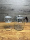 Vintage Pyrex Flameware 8859-B Glass 9 Cup Percolator Coffee Pot Complete