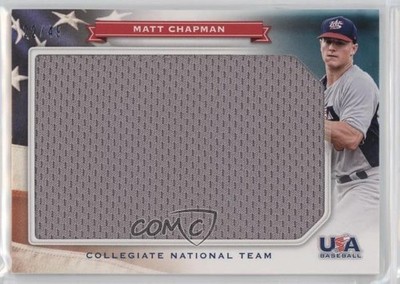 2013 Panini USA Baseball Box Set 22/49 Matt Chapman #6 0u3s