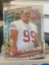 2025 Panini Prizm - Rookies Alfred Collins #388 Lazer Prizm (RC)