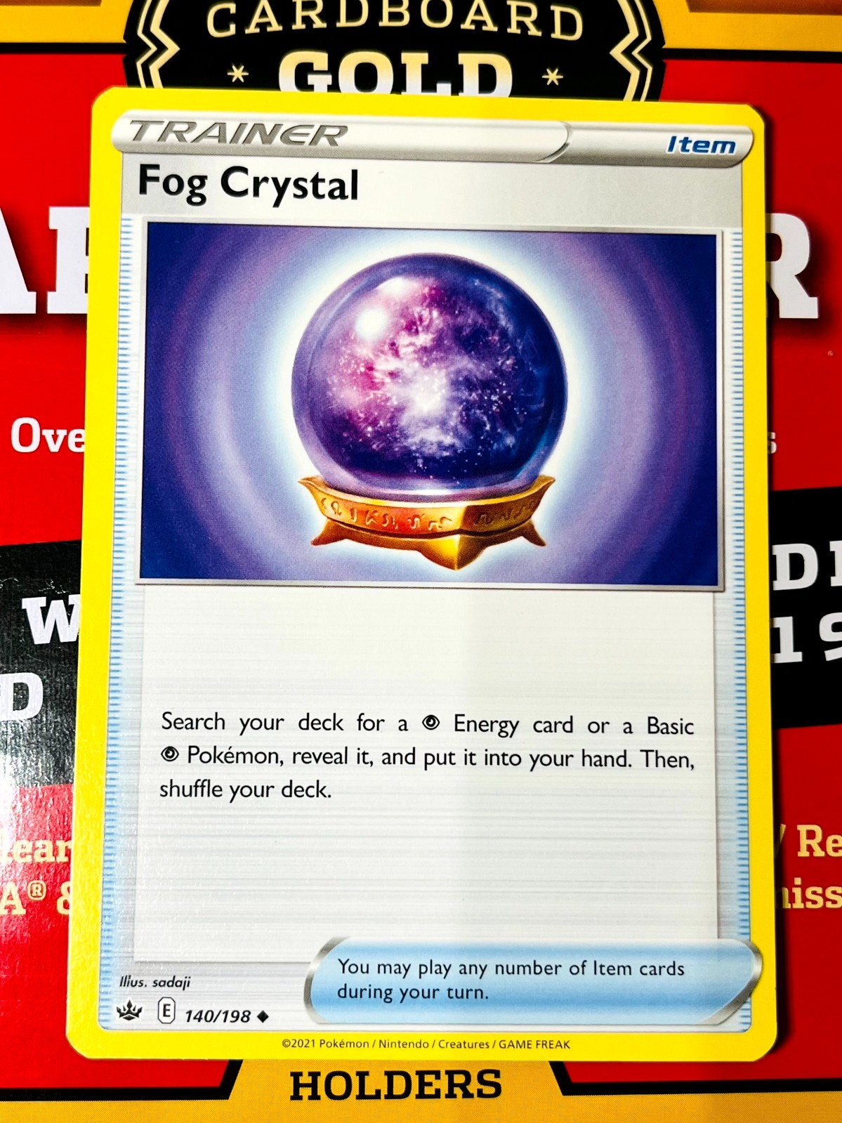 Pokémon TCG Fog Crystal Crystal Uncommon Regular 1185