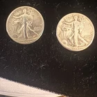 1941 & 1943 Walking Liberty 1/2 Dollar 90% Silver