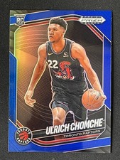 Ulrich Chomche 2024-25 Panini Prizm Black Blue Prizm /199 RC #236