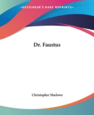 Dr. Faustus Paperback Christopher Marlowe