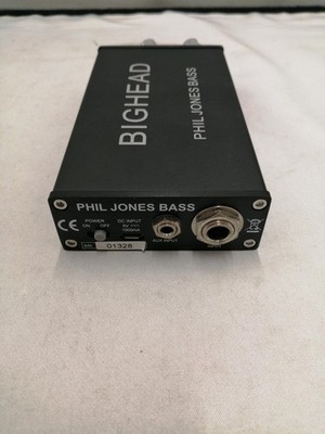 PHIL JONES BASS BIGHEAD Portable Bass Headphone Amplifier & USB