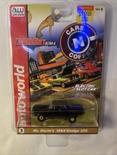 NEW Auto World Thunderjet Cars N Coffee Mr. Norm's 1964 Dodge 330 Black HO Slot