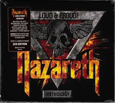 Nazareth - Loud & Proud! - The Nazareth Anthology - Best Of 3CD - Neu - OVP -