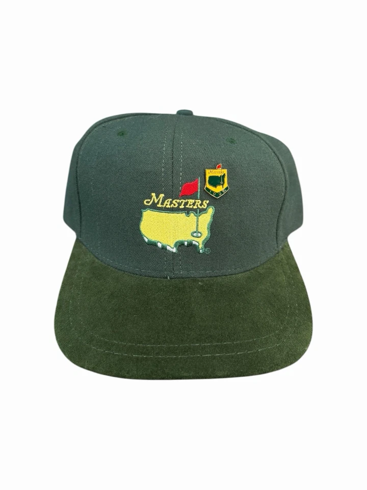 Gorra American Needle Strapback Masters Golf 1995 de colección con pasador - OSFA Augusta GA Foto 3 de 4