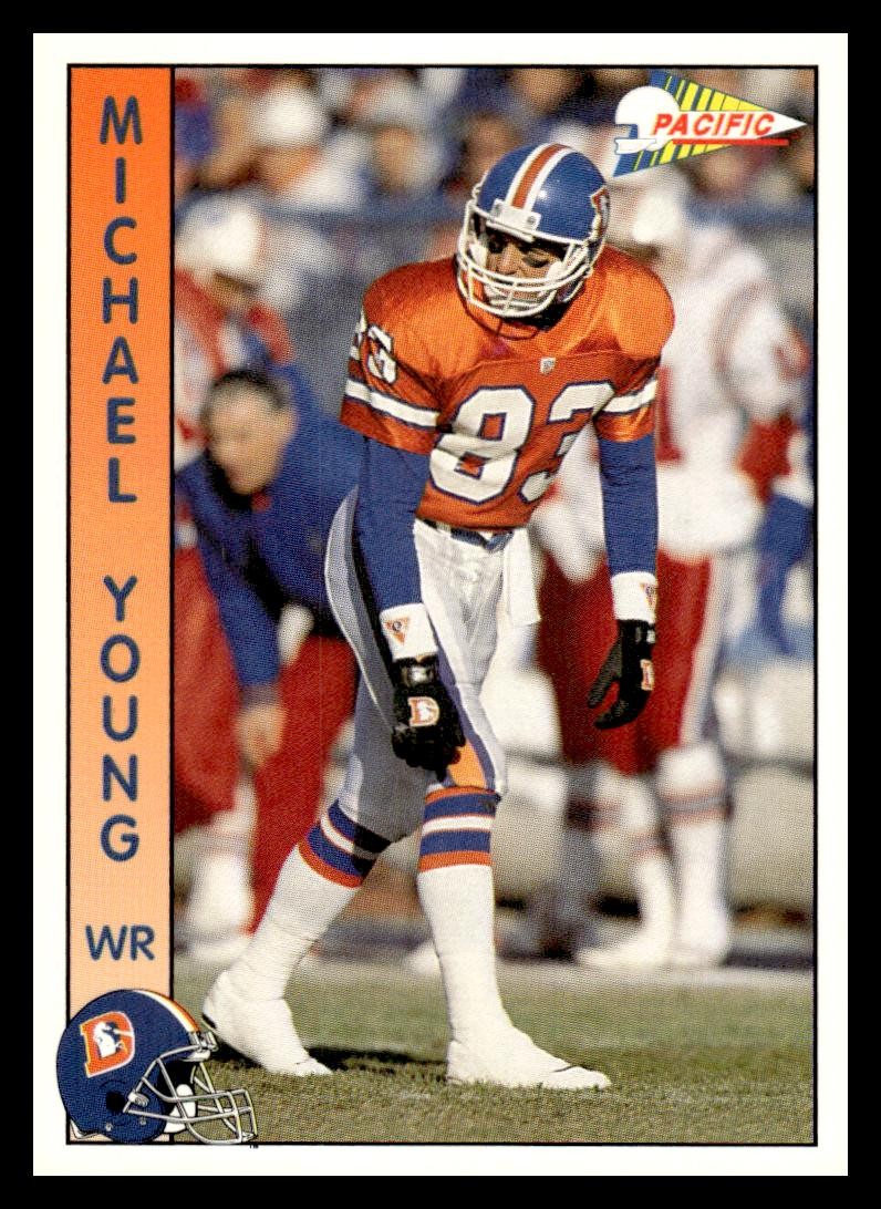 1992 Pacific #86 Michael Young Denver Broncos