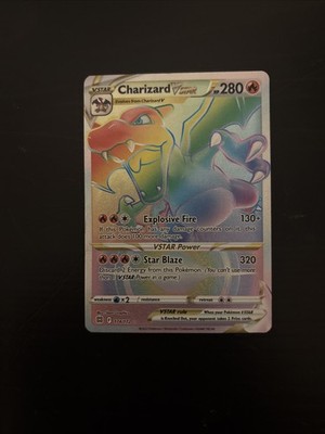 Pokemon Charizard VSTAR (Secret) - SWSH09: Brilliant Stars (SWSH09)