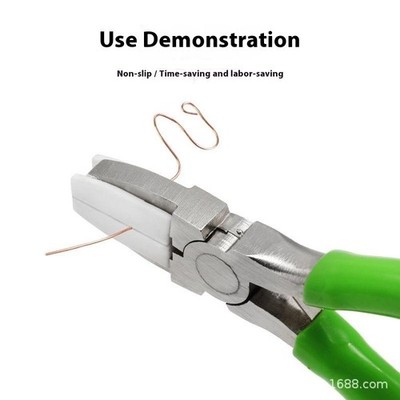 1Pcs Nylon Jaw Pliers Jewelry Plier Flat Nose Pliers DIY Tool For Jewelry Mak-ym