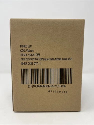 NBA Die-Cast Metal Michael Jordan Funko EXCLUSIVE (Chance at Chase) TAMPER SEAL