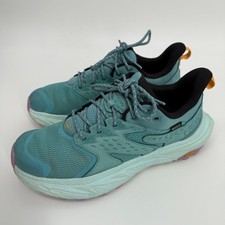 Hoka One One Anacapa 2 Low GTX Gore-Tex Women 9 B Waterproof Hiking Teal 1142830