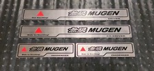 Jdm Mugen Accs 45 Door Plates Honda Acura Ferio Si-r I-vtec K20 K24 B16 B18 B20