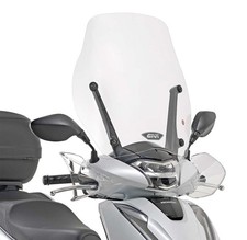 GIVI Windschild transparent 510 x 490 mm H/B ...