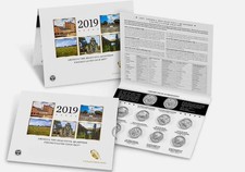 2019-P&D America the Beautiful Quarters Uncirculated Coin Set