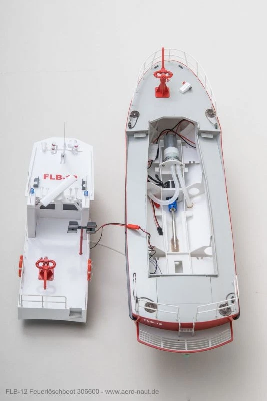 Aeronaut 306600 Feuerlöschboot FLB-12 Schnellbaukasten Feuerwehr Boat Multiboot - Bild 3 von 4