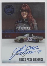 2015 Press Pass Signings Blue /99 Jennifer Jo Cobb #PPS-JJC Auto g2u