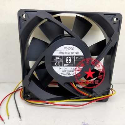 DWPH EFC-12H24D 24V 1.5A 12cm converter cooling fan #wd
