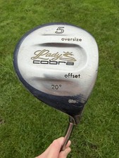✅Lady Cobra Offset Oversize 5 Wood- 20°- Graphite Cobra Ladies Flex Shaft-RH✅
