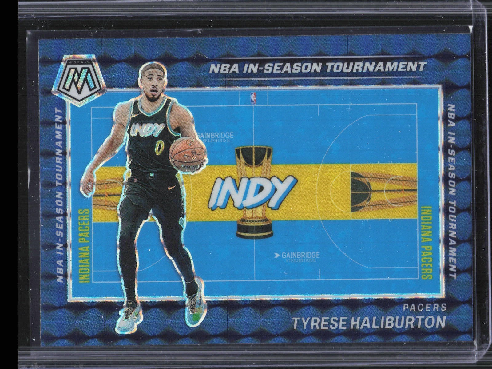 2023-24 Panini Mosaic Tyrese Haliburton #19 NBA In-Season Tournament
