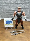 Blade MOTU 100% Complete Masters of the Universe Vintage He-Man Action Figure