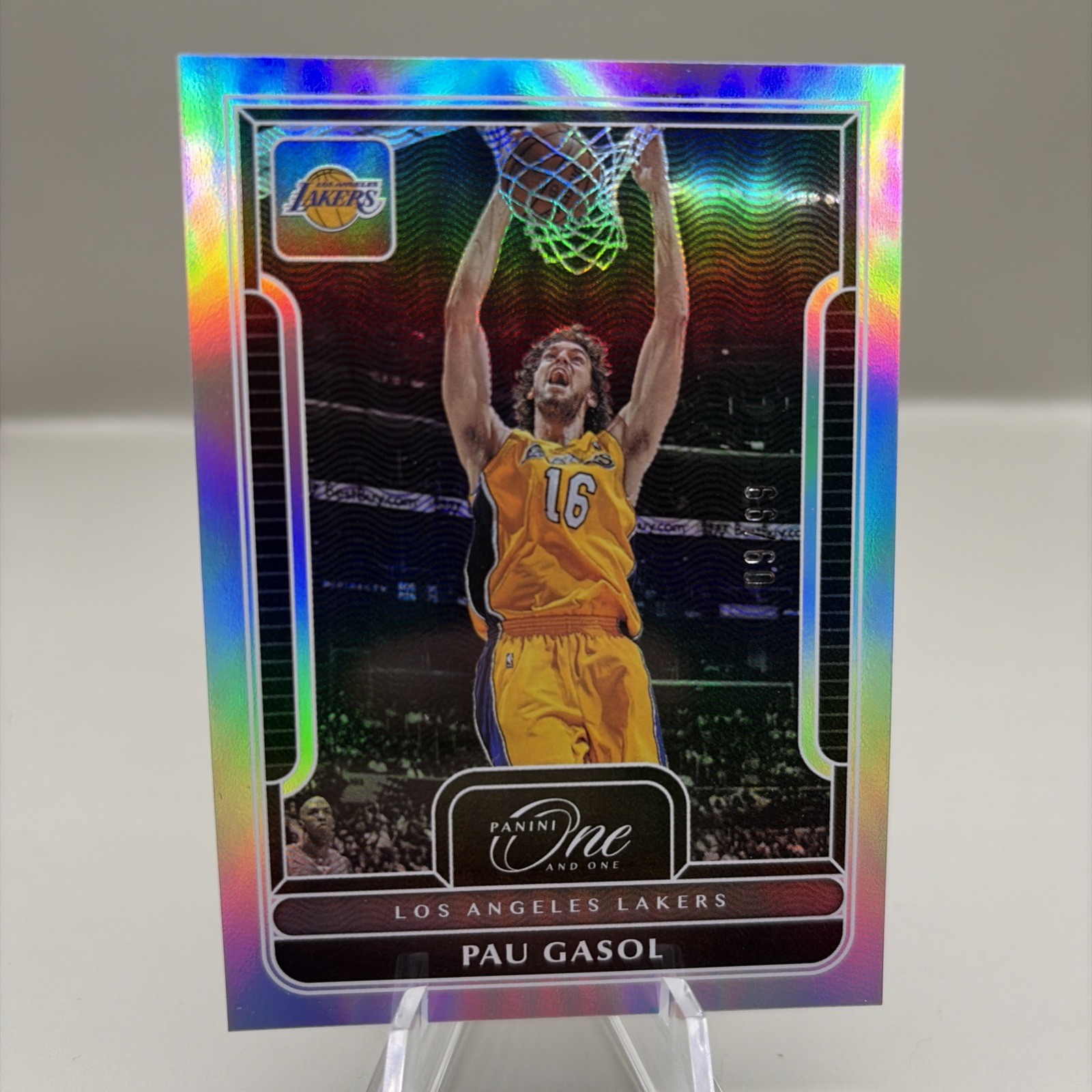 Pau Gasol 2022-23 Panini One And One /99 Silver Lakers #152