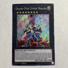 | Yugioh Galaxy-Eyes Cipher Dragon DRL3-EN029 1st Secret Dragons Of NM 🔥 |