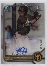 2022 Bowman Chrome Prospect Refractor 357/499 Yendry Rojas #CPA-YR Auto 1cc7
