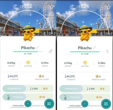 Shiny Pikachu Summer Hat Road Trip Hague Netherlands background - Trade 0r P T C