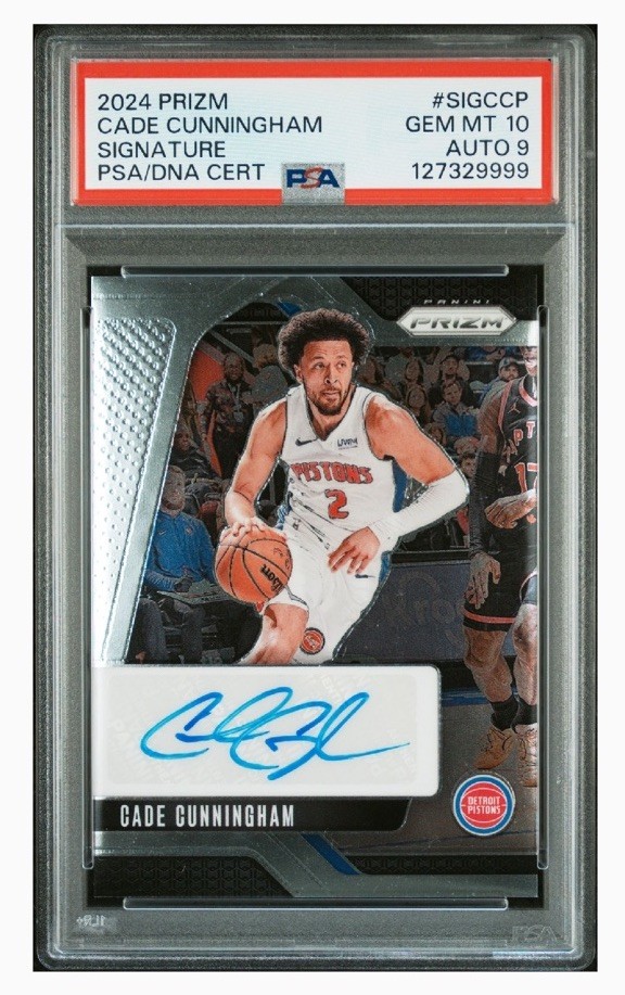 2024-25 Panini Prizm - Signatures Cade Cunningham #SIG-CCP (AU