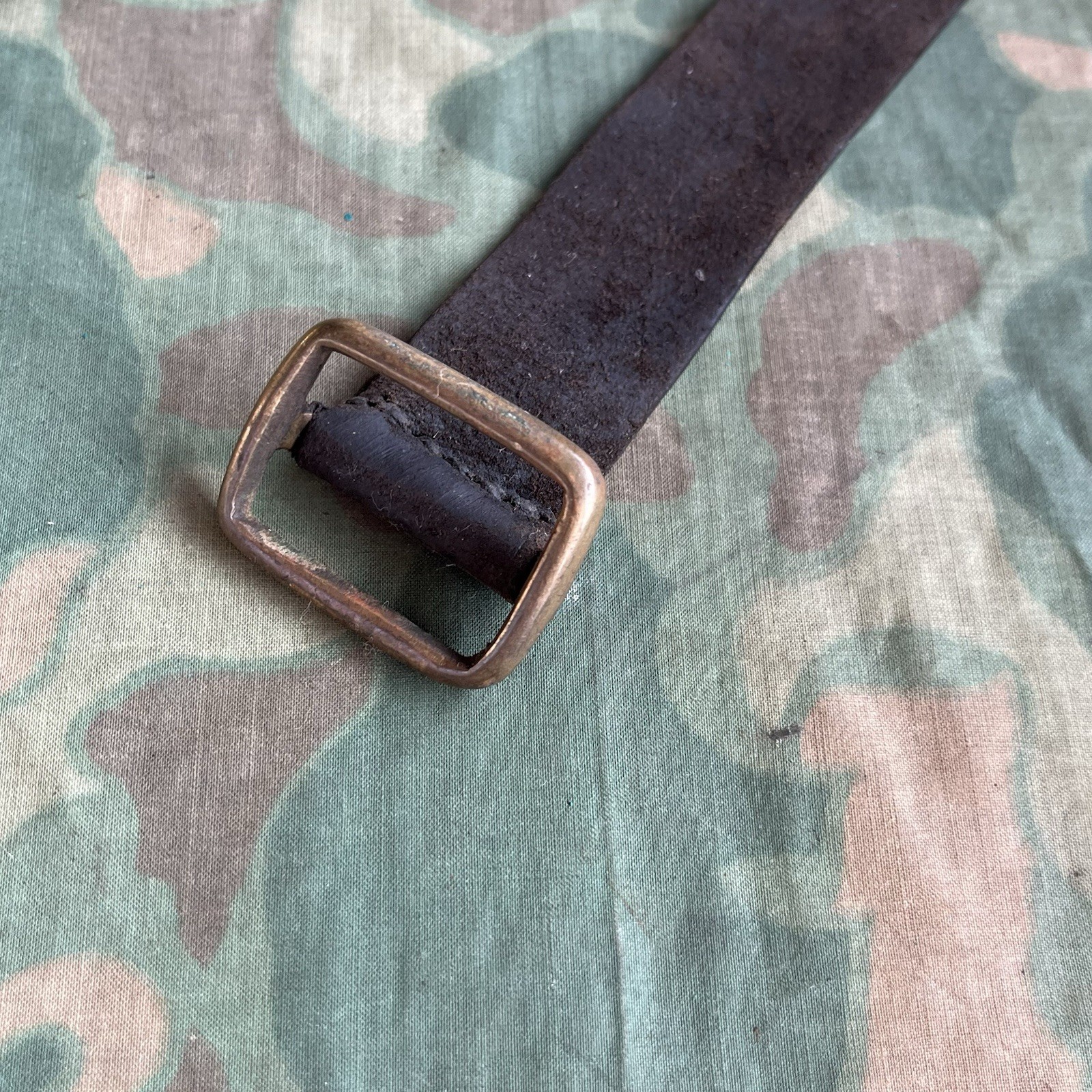 Portuguese Mauser Leather Rifle Sling And Brass Hardware 1904 1904/39 1933 #26