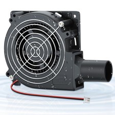 IP67 120mm x 32mm 12v DC Cooling Blower Fan Dual Ball Bearing 2pin Brushless ...