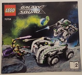 LEGO Galaxy Squad 70704 Vermin Vaporizer Instruction Manuals Booklets 1 & 2
