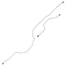 Rear Axle Brake Lines Drum Brake Preformed 1987-90 Ford F150 Oe Steel 2pc Rear Axle Brake Lines Drum Brake Preformed 1987-90 Ford F150 Oe Steel 2pc