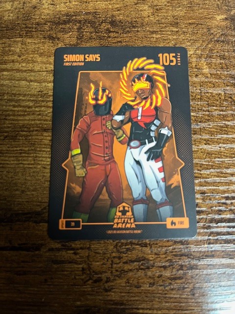 Bo Jackson Battle Arena Update Non Foil Fire #39 Simon Says