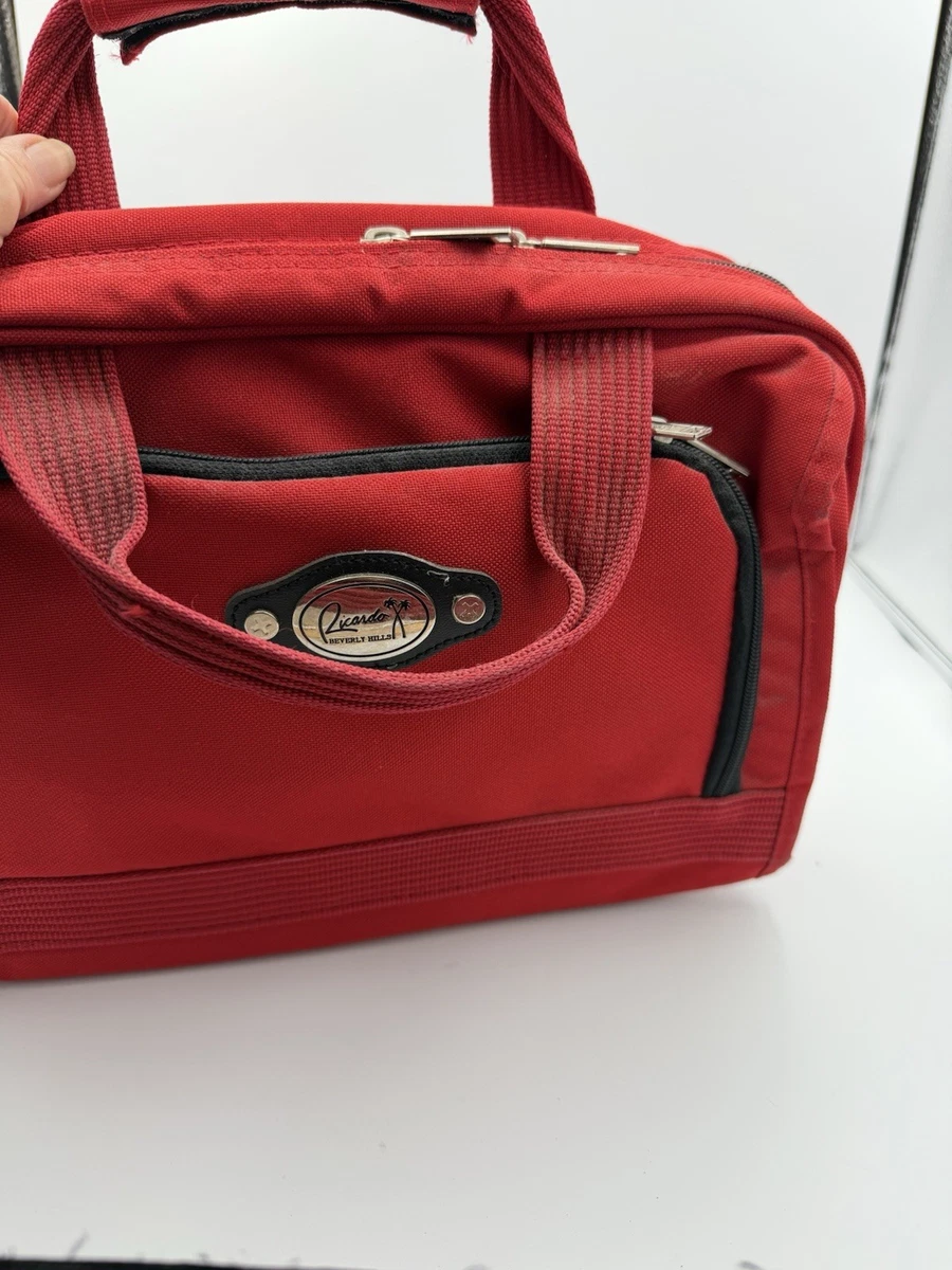 Sac De Voyage Cabine Ricardo Beverly Hills Rouge, Femme, Léger Et Pratique