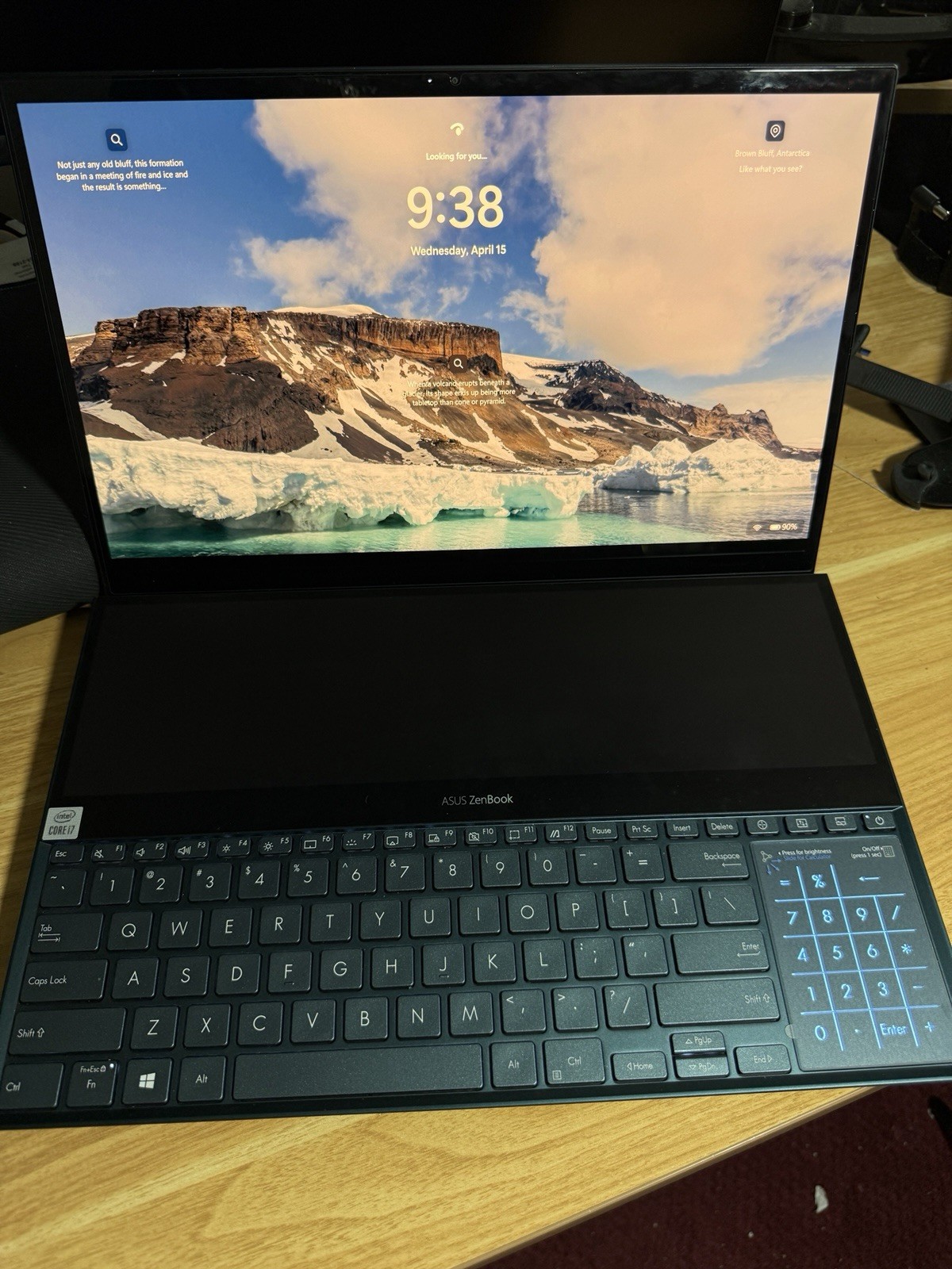 ASUS ZenBook Pro Duo UX581LV, 15.6-Inch Laptop, with Intel Core i7-10750H, 954 GB SSD (Solid State Drive), Windows 11 Pro