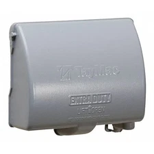 Taymac 1 -Gang Horizontal Weatherproof Cover, ,Aluminum MX4380S Taymac MX4380S