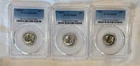 1954-S & 1955 MS65 + 1959-D MS64FB Roosevelt Dimes PCGS Silver Lot of 3