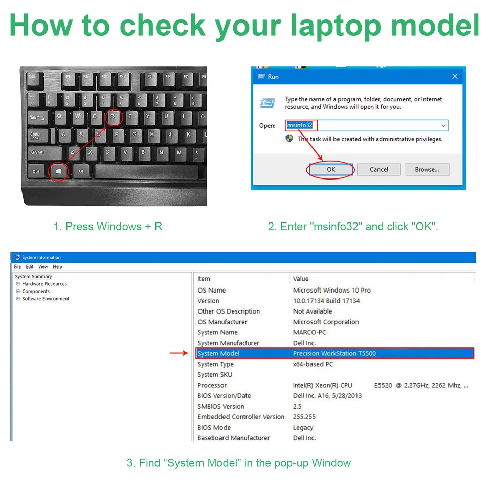 Lot 87WH 9CELL Battery For Dell Latitude E6400 E6410 E6500 E6510 4M529 KY265  - Image 3 of 4