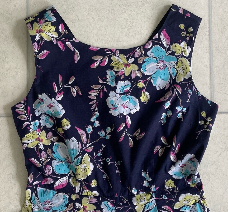 Lovely F&F Floral Cotton Summer Dress Size 10 Excellent Condition eBay
