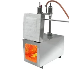 Double Burner One Back Door 2 x Insulated Gas Propane Forge Knifemaking Farriers