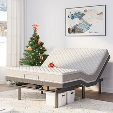 Electric Adjustable Massage Bed Frame Full/ Queen/ TXL Size with 4 vibration SPA