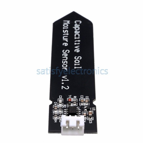 2 Stück Analoger Kapazitiver Bodenfeuchtesensor V1.2 Korrosionsbeständig + Kabel F - Bild 2 von 4