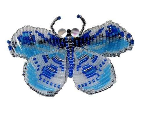 Gerard Yosca Butterfly Enamel & Rhinestone Barrette | eBay display picture 2