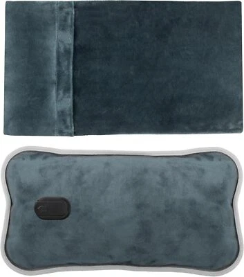 Borsa Acqua Calda Elettrica Scalda Mani 360W Grigio 70 Gradi Adler AD 7439