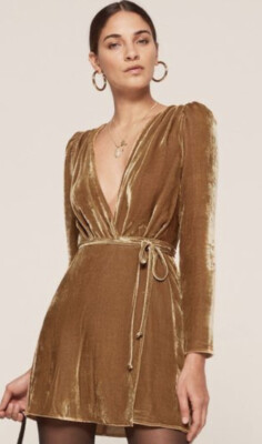 gold velvet wrap dress Formal Attire Only Gold Velvet Maxi Dress– Catching Fireflies Boutique